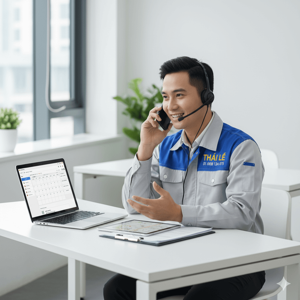 Sửa chữa máy lạnh tại nhà 7 Tiếp nhận & tư vấn